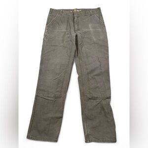Carhartt Men’s Relaxed Straight Rugged Flex Duck Double Knee Pants 38x32